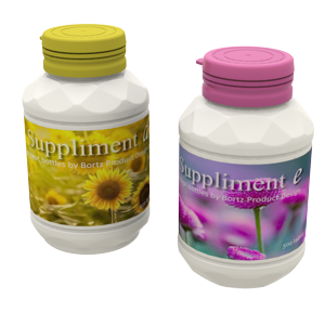 Structural Packaging - Supplement Bottles
