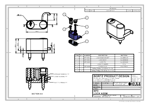 CAD 2D Specification Drawings